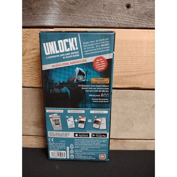 Unlock! Exotic Adventures - The Night of the Boogeymen - Card Game - Picture 2 of 2